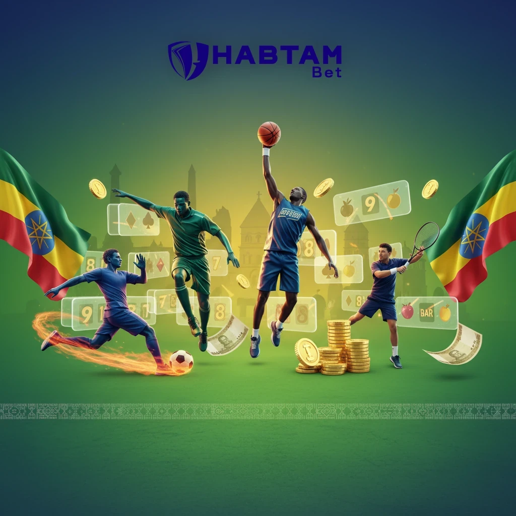 Habtam Bet sportsbook showing live football betting odds